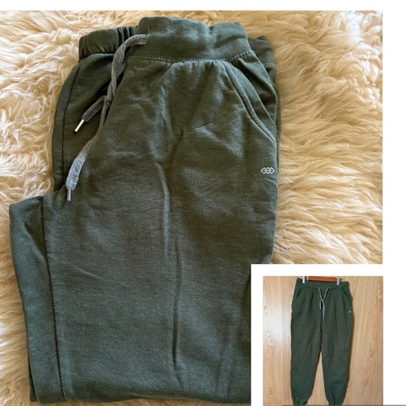 Leg3Nd Olive Green Joggers Pants - Picture 1 of 5